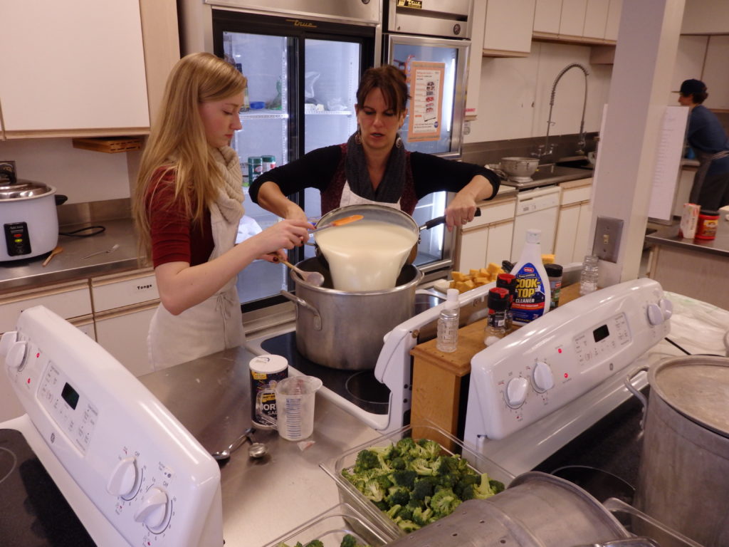 Haines high school cooking class has more than 100 hungry customers