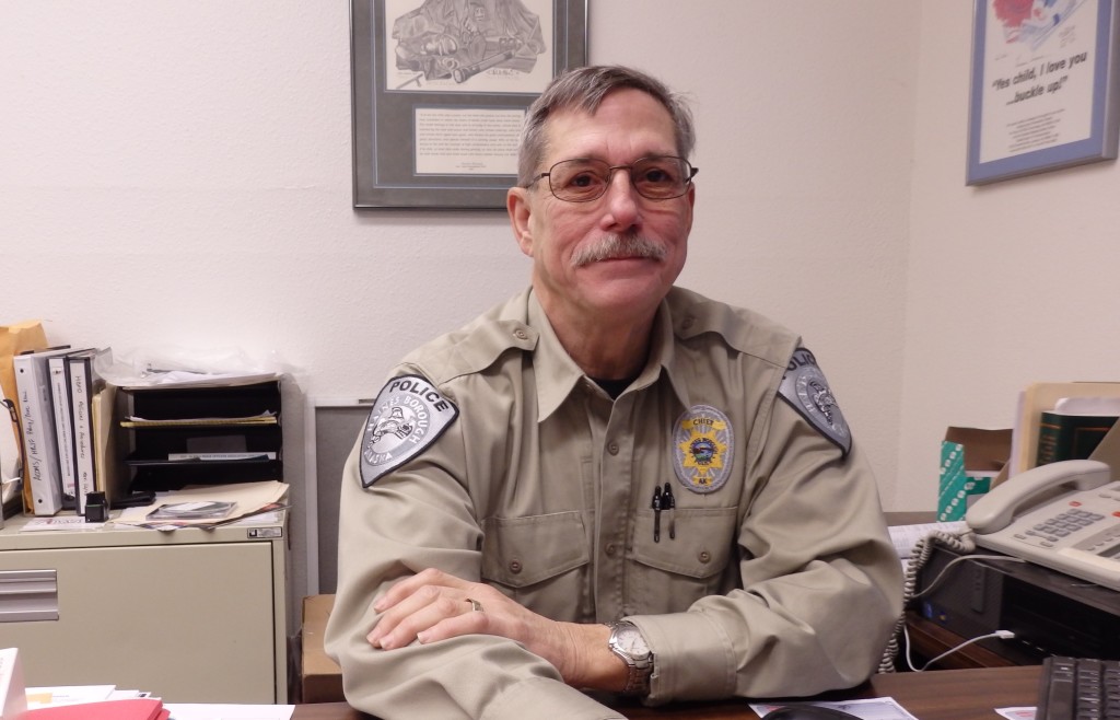 Interim Haines Police Chief Robert Griffiths. (Emily Files)