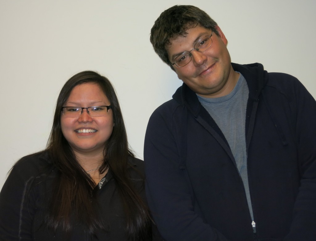 Jessie Morgan and John Hagen. (StoryCorps and Juneau Public Libraries)