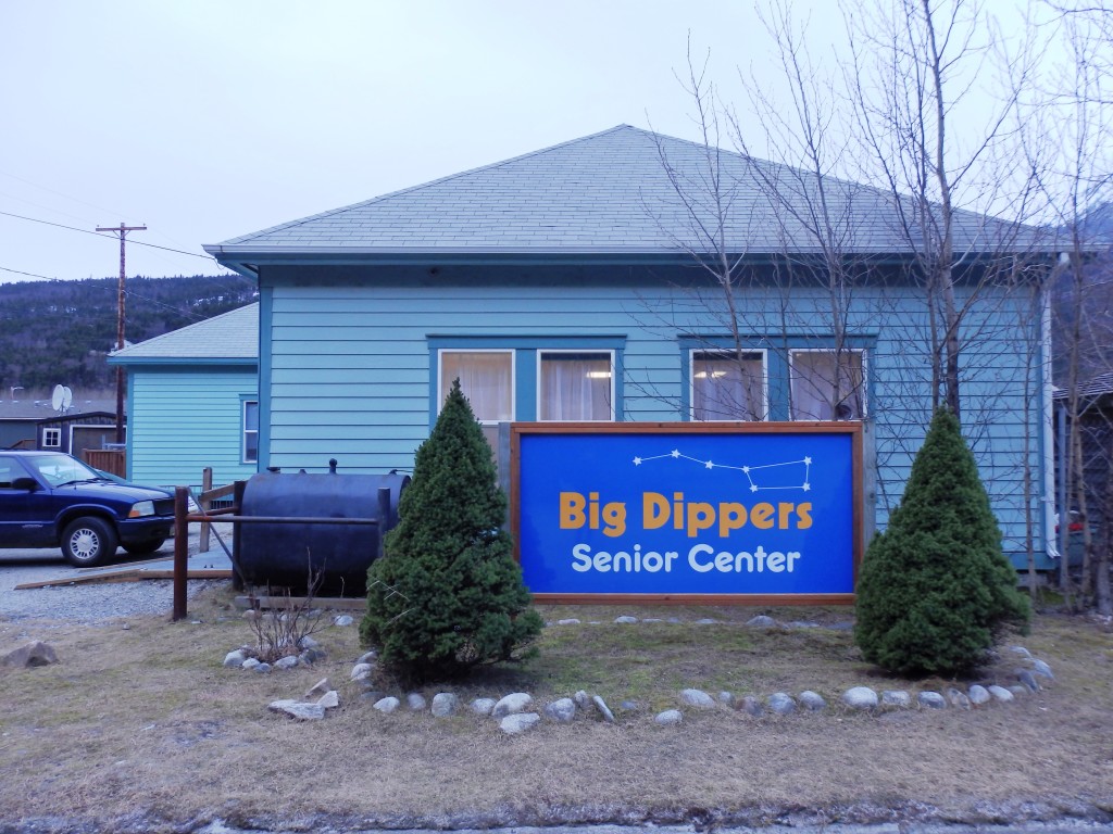The Big Dippers Senior Center, which serves as a temporary gathering place in the winter. (Emily Files)