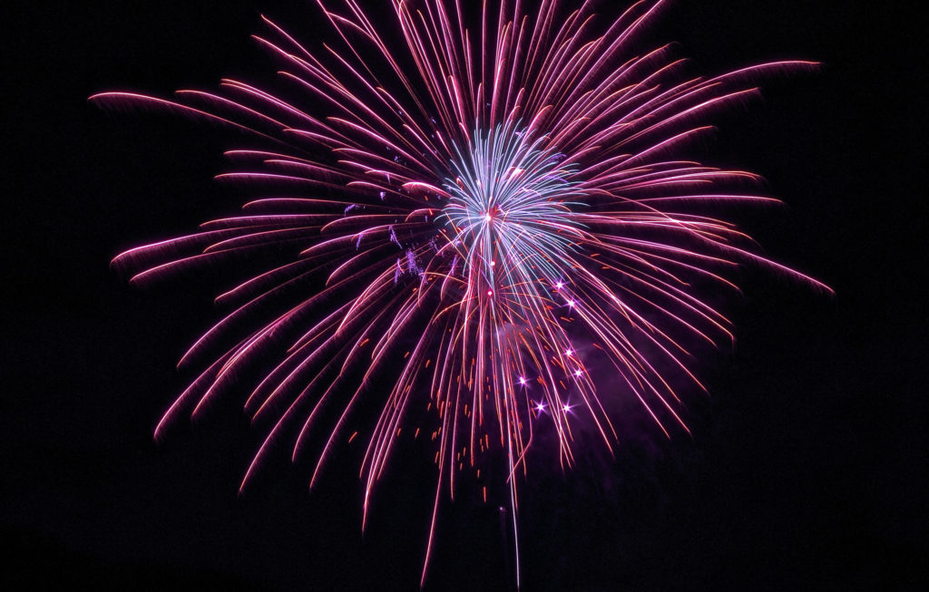 Fireworks in Port Hardy, BC. (Flickr Creative Commons/Nicole Beaulac)