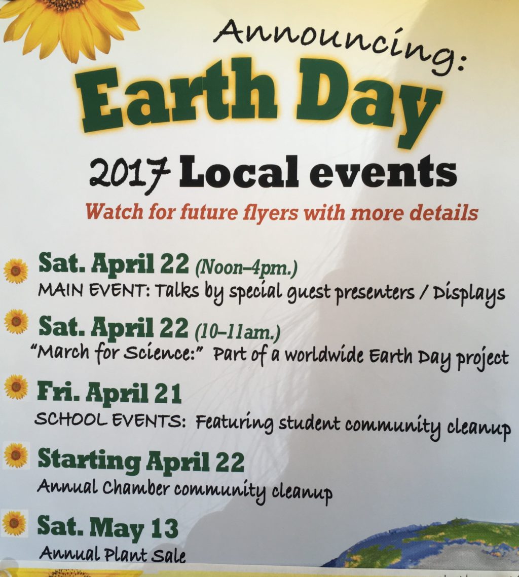 Busy schedule for Earth Day in Haines