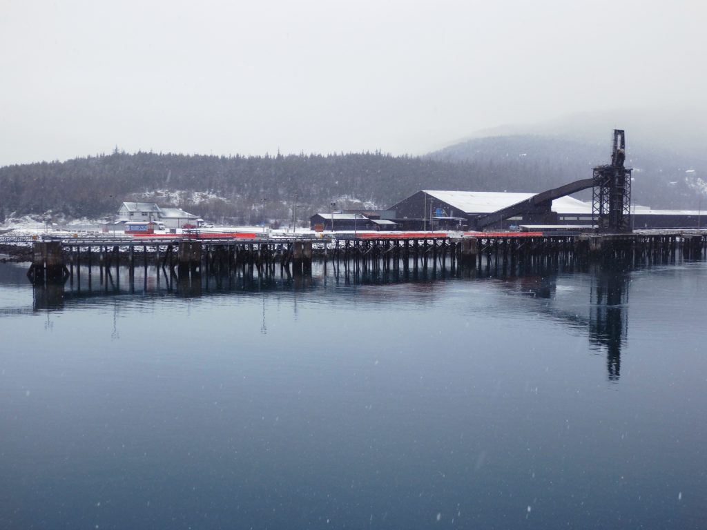 The Skagway ore dock. (Emily Files)
