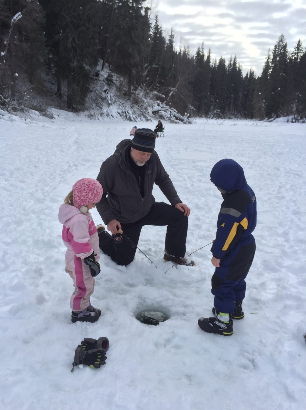 ADF&G gets Haines kids hooked on ice fishing, KHNS Radio