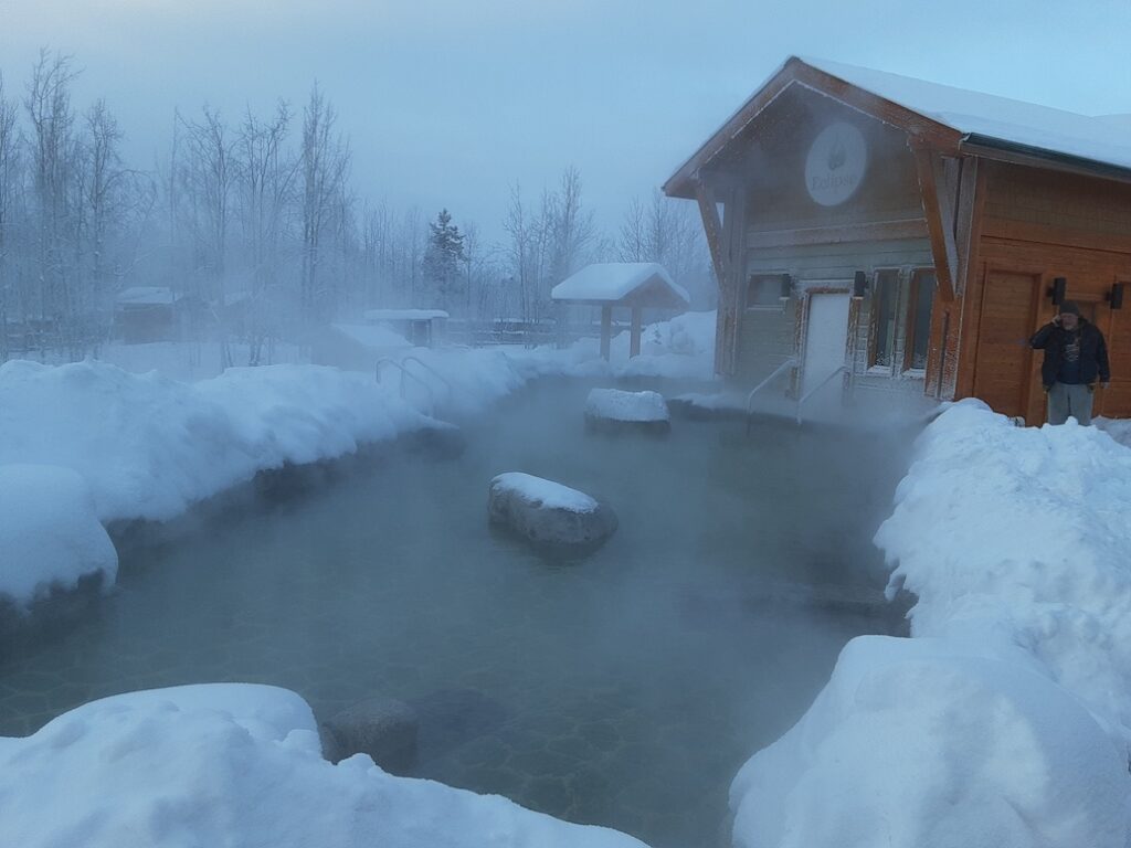 A new geothermal hot spring to open in February in Whitehorse, YT