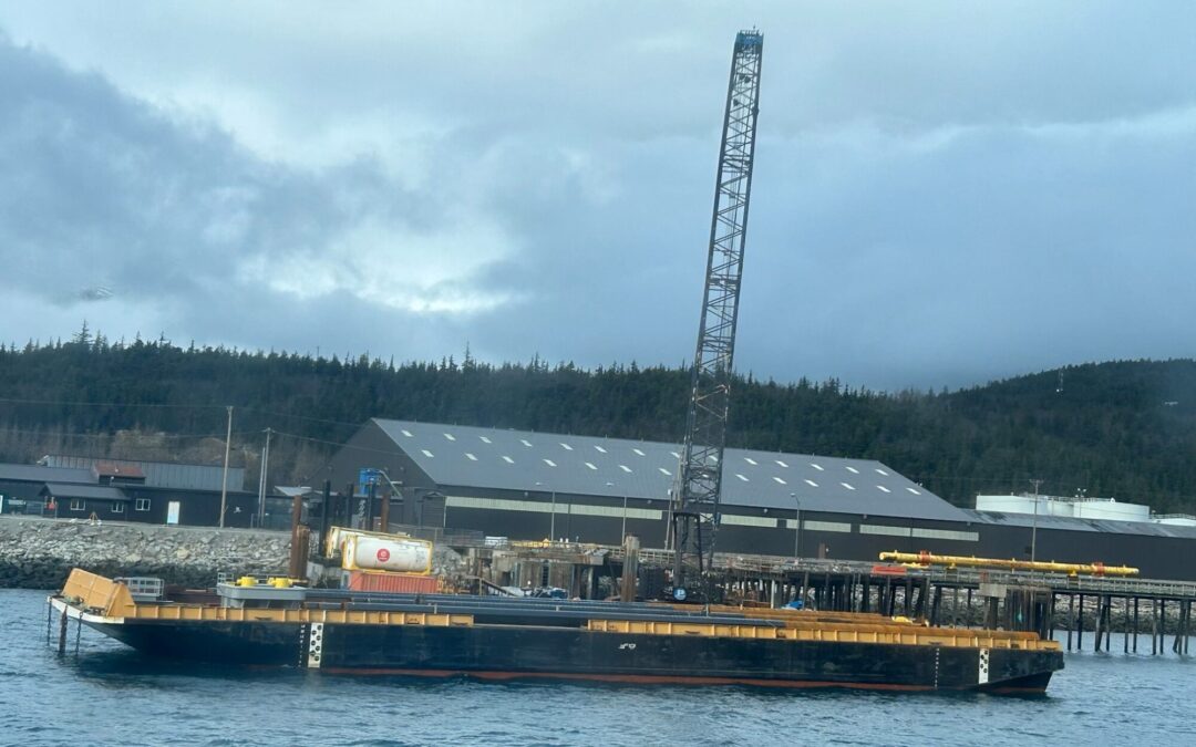 Skagway will foot the bill for broken float dock – for now