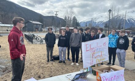 Skagway high schoolers support statewide protest for more education funding